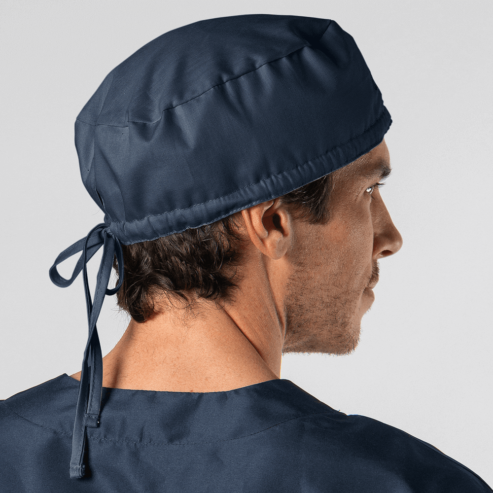 gorro-medico-con-tiras-de-amarre-antifluidos-azul-oscuro