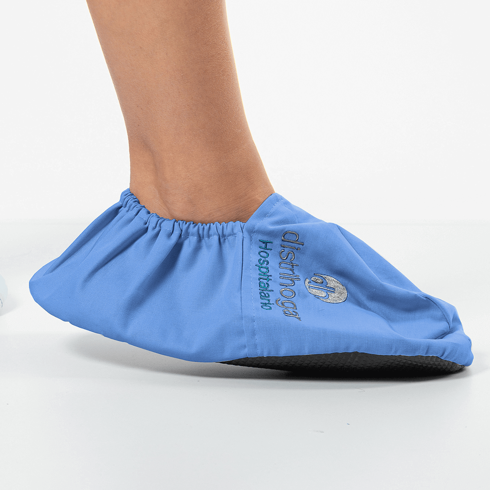 polaina-adulto-antifluidos-azul-hortensia-39-40