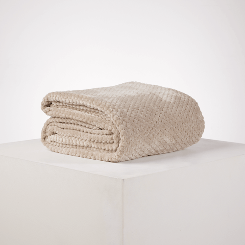 Cobija Flannel Jacq Bee Essencial 280 gr Gris Cálido