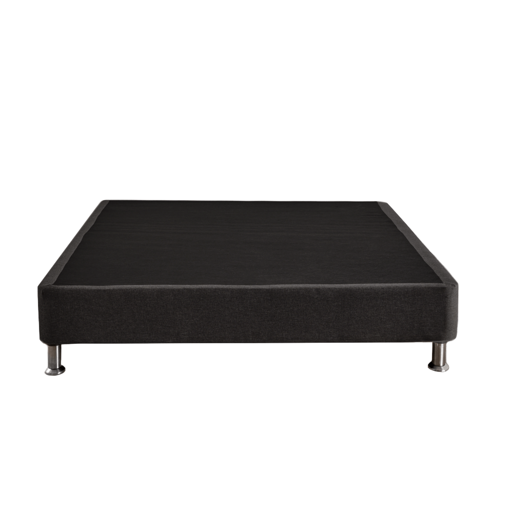 base-cama-patas-metalicas-interior-en-pino-negro-sencilla