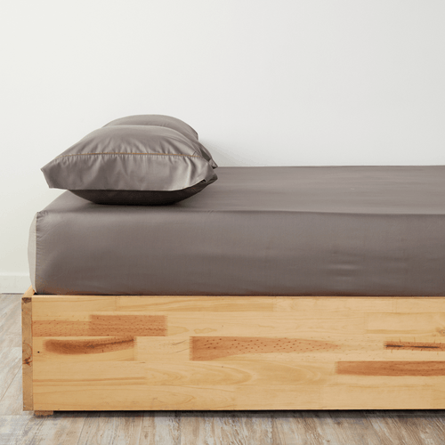 Sábana Ajustable Más Funda(s) Hotel Experience 300 Hilos 100% Algodón Brown