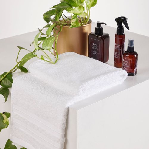 Toalla 100% Algodón 700 gr Lyon Blanco