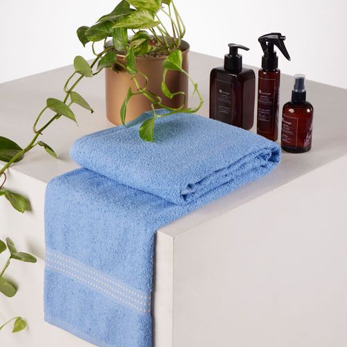 Toalla Azul 100% Algodón 400 gr 60x120 cm de Cuerpo