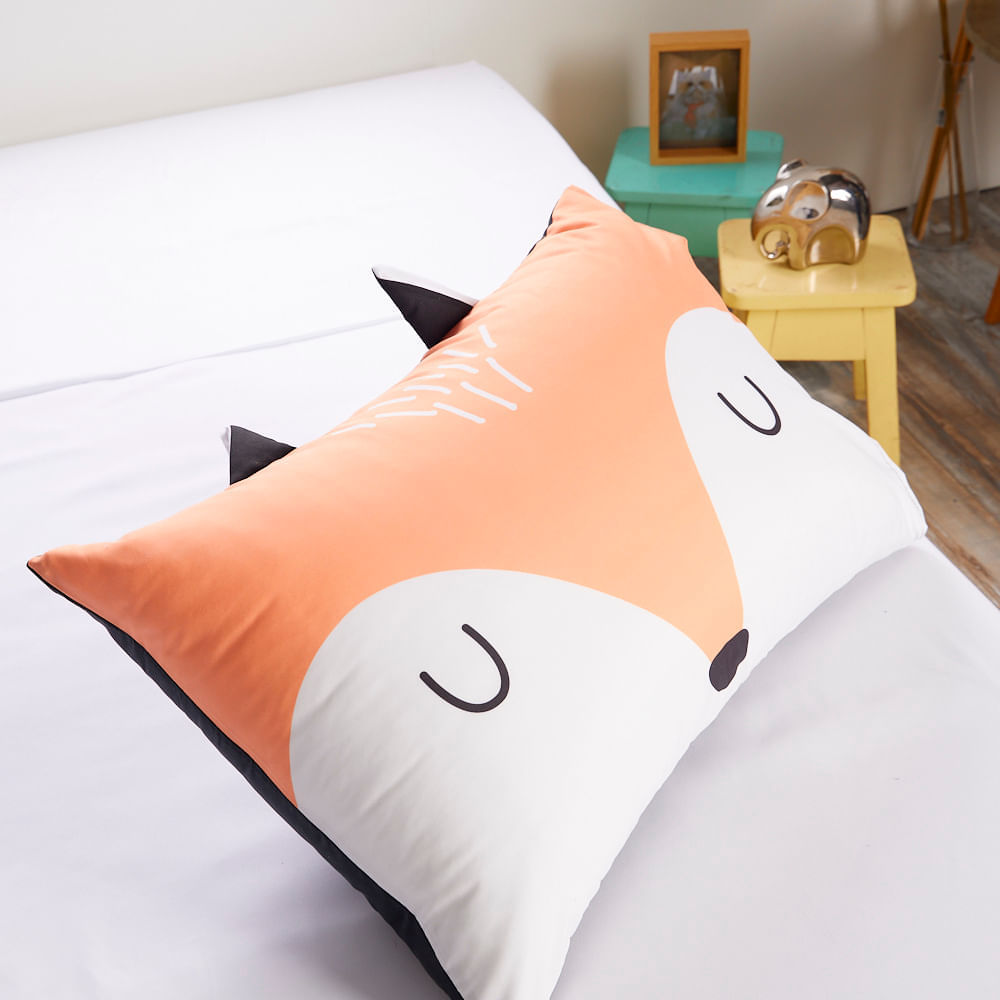 funda-de-almohada-zorro-microfibra-poliester-50-x-70-cm