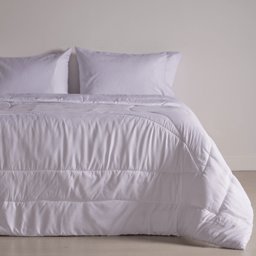 Duvet - Plumón Essencial Suave y Comfortable Ultraliviano Sateen Stripe