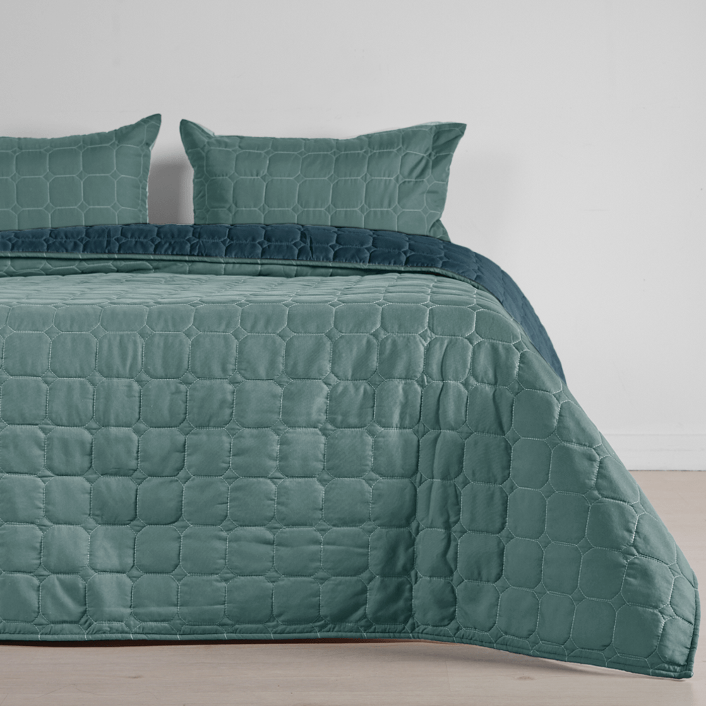 cubrelecho-doble-faz-microfibra-azul-artic-sencillo