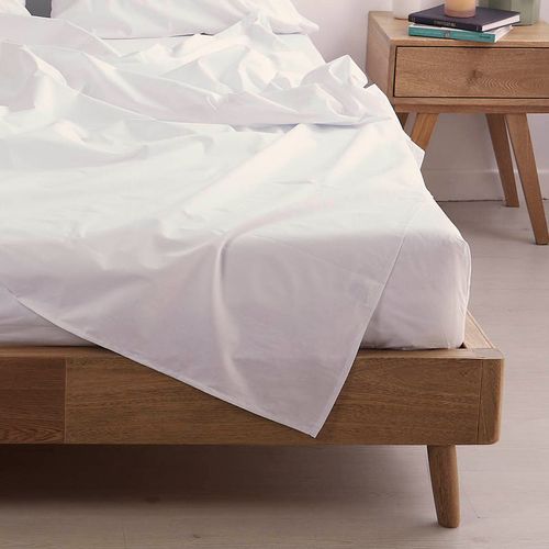 Sábana Plana Mix And Match 150 Hilos Polialgodón Blanco