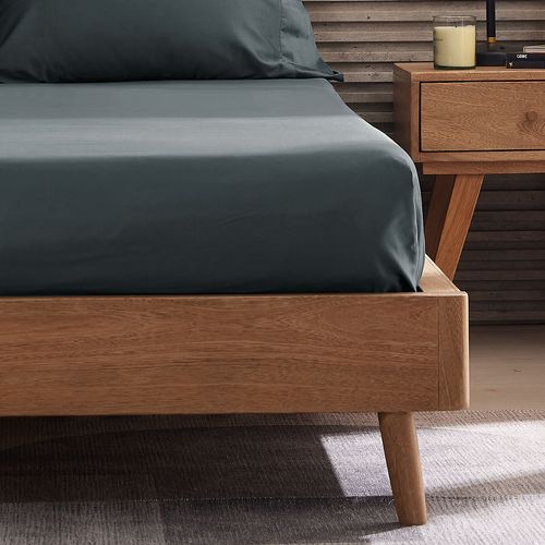 Sábana Ajustable Hotel Experience 400 Hilos 100% Algodón Storm