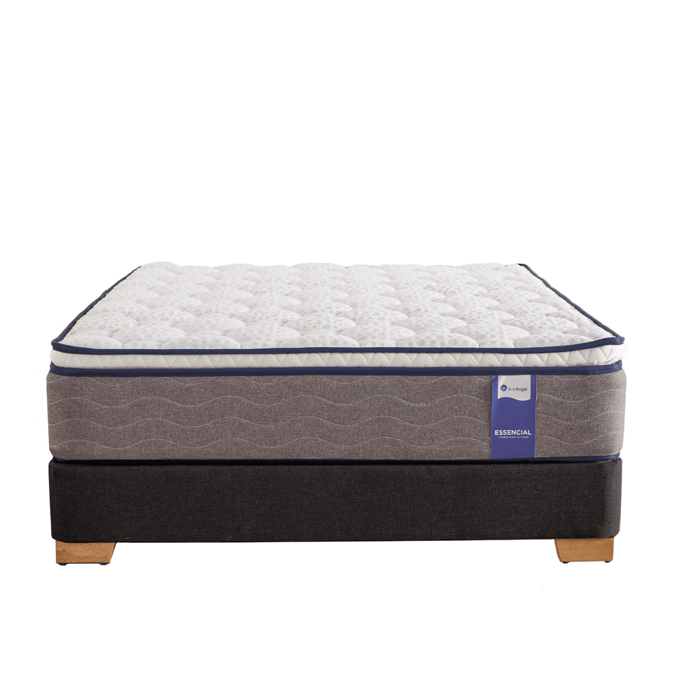 combo-base-cama-negra-mas-colchon-sencillo
