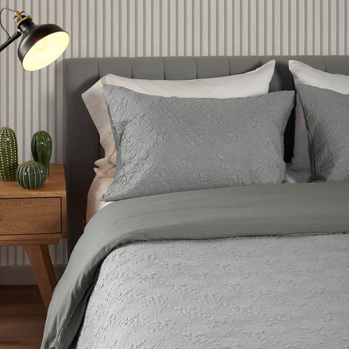 Cover Duvet - Funda Plumón Microfibra Artticus Flor Gris