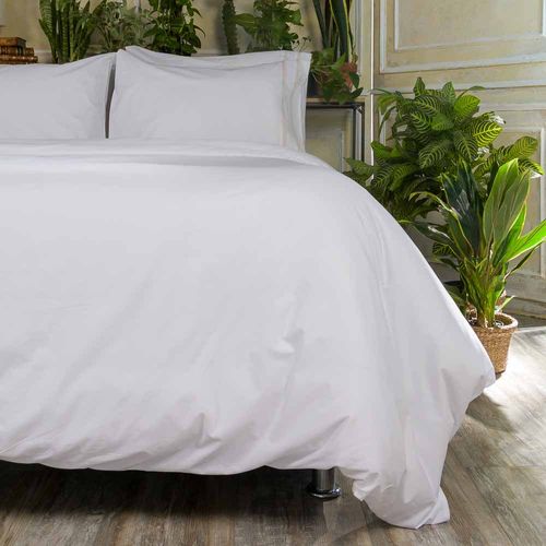 Cover Duvet - Funda Plumón 200 Hilos Bambú Bambussa Blanco