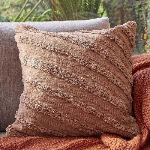 Cojín Tejido Sierra Terracota 45 x 45 cm