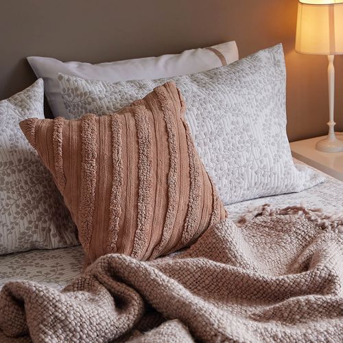 Cojín Tejido Sierra Terracota 45 x 45 cm