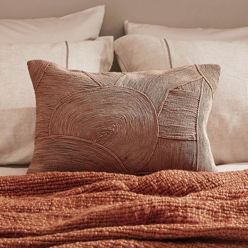 Cojín Tejido Duna Terracota 35 x 50 cm