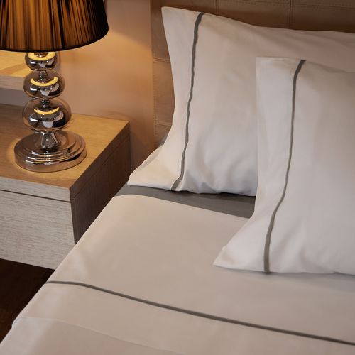 Juego de Sábanas Hotel Experience 300 Hilos 100% Algodón Cagliari Gris