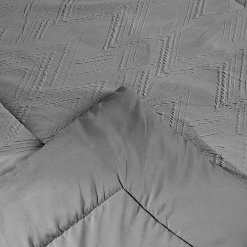 Edredón Microfibra Artticus Rombo Gris