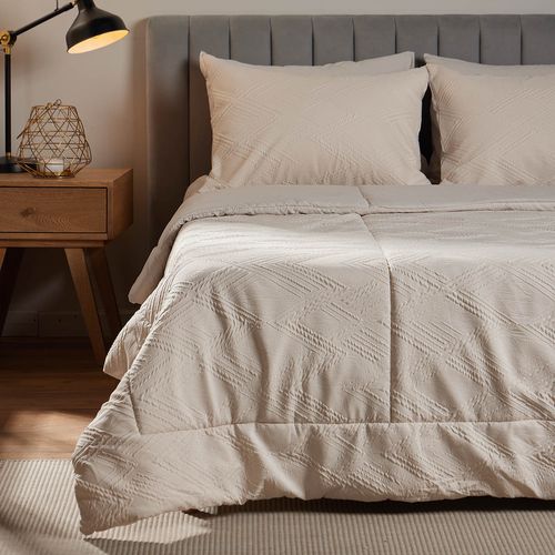 Edredón Microfibra Artticus Rombo Beige
