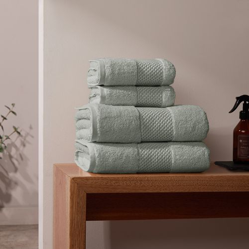 Toalla Hydra Verde Menta 100% Algodón 630 gr