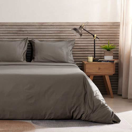 Cover Duvet Hotel Experience 400 Hilos 100% Algodón Cairo Moca