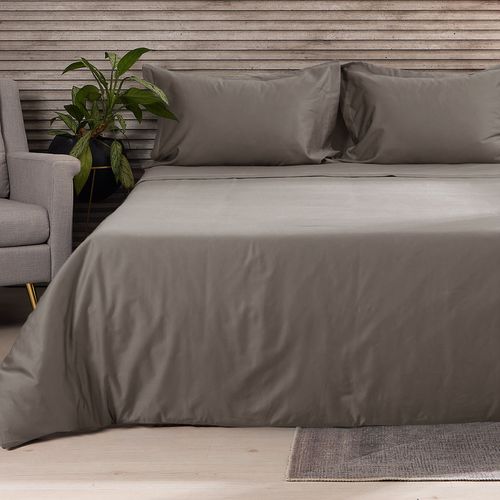 Cover Duvet Hotel Experience 400 hilos 100% Algodón Menfis Moca