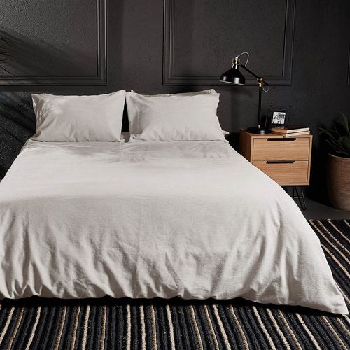 Cover Duvet Corduroy Microsuede Urban Beige