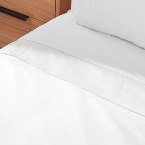 Juego de Sábanas Hotel Experience 300 Hilos Polialgodón Blanco