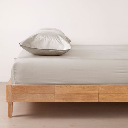 Sábana Ajustable Más Funda(s) 400 Hilos 100% Algodón Arena