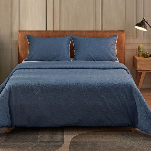 Cover Duvet - Funda Plumón Microfibra Artticus Flor Azul
