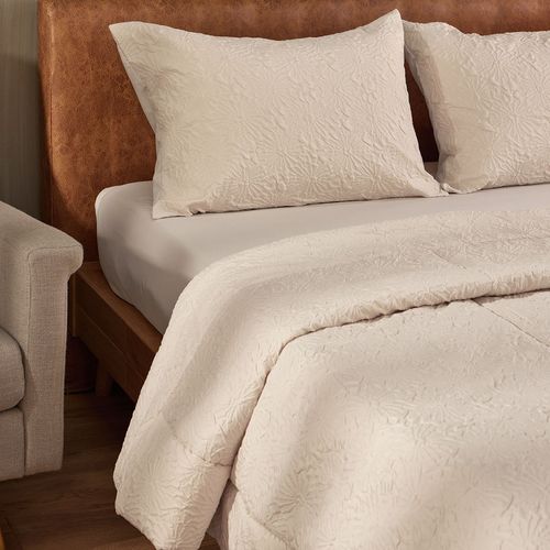 Edredón Microfibra Artticus Flor Beige