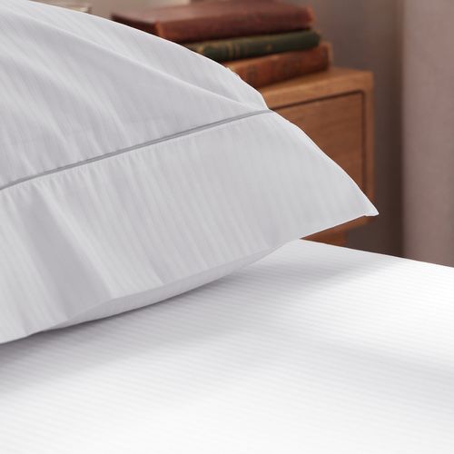Sábana Ajustable Más Funda(s) Hotel Experience 300 Hilos 100% Algodón Blanco