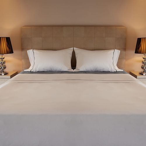 Juego de Sábanas Hotel Experience 300 Hilos 100% Algodón Cagliari Gris