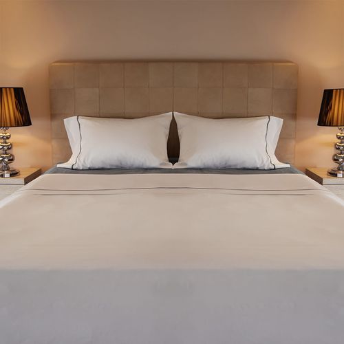 Juego de Sábanas Hotel Experience 300 Hilos 100% Algodón Cagliari Gris