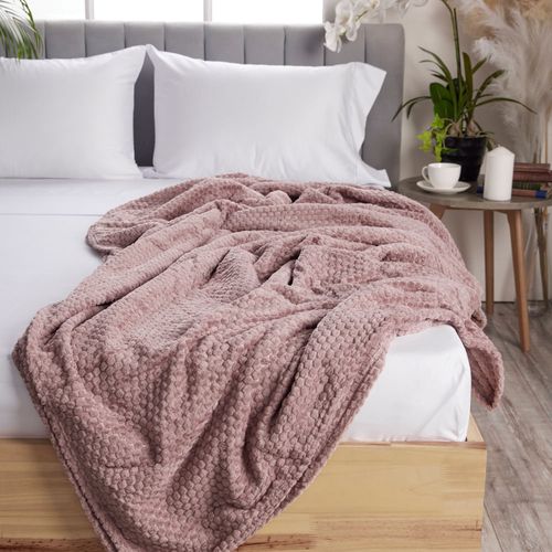 Cobija Flannel Fleece 280 gr Bee Mora