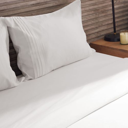 Cover Duvet - Funda Plumón Hotel Experience 400 Hilos 100% Algodón Egipcio Cairo Blanco Cremoso