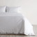 Cover Duvet - Funda Plumón Hotel Experience 300 hilos 100% Algodón Sateen Stripe Blanco Doble