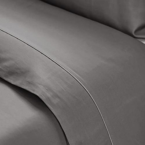 Cover Duvet - Funda Plumón Hotel Experience 400 hilos 100% Algodón Menfis Gris Oscuro