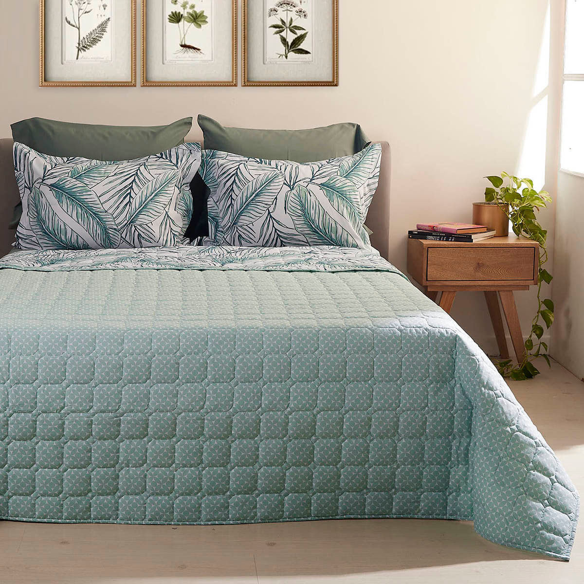 Cubrelecho-doblefaz-150-hilos-Bluish