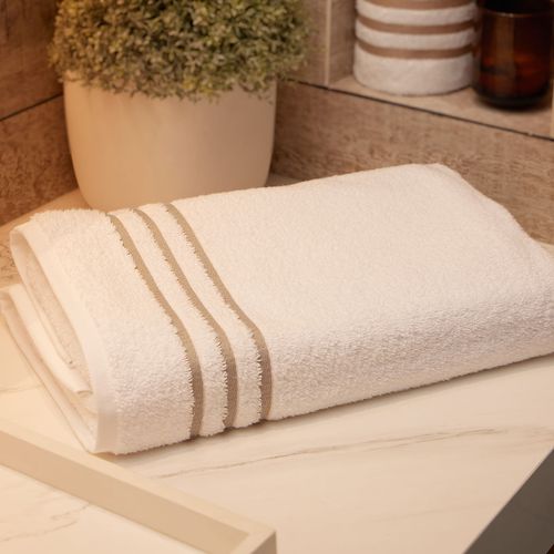 Toalla Spa Taupe 100% Algodón 550 gr