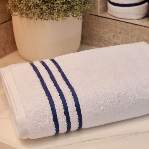 Toalla Spa Azul 100% Algodón 550 gr
