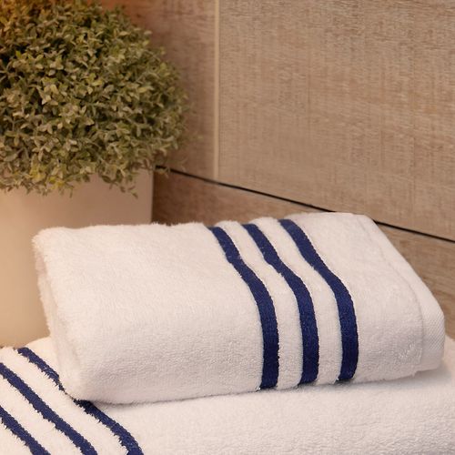 Toalla Spa Azul 100% Algodón 550 gr