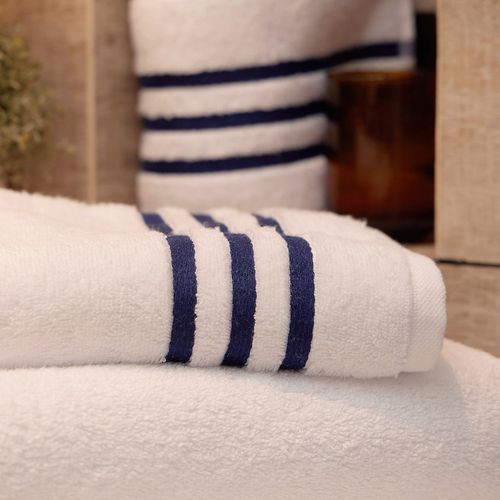 Toalla Spa Azul 100% Algodón 550 gr