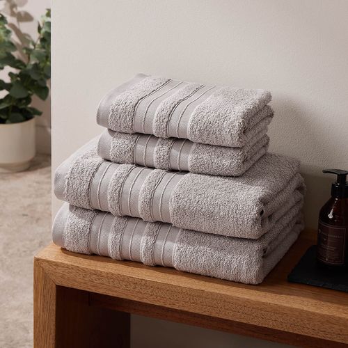 Toalla Lyon Gris 100% Algodón 700 gr