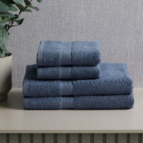 Toalla Ricu Azul 100% Algodón 480 gr
