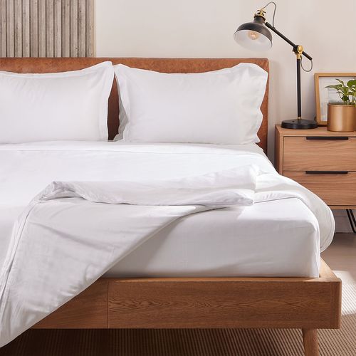 Cover Duvet Hotel Experience 300 Hilos con Algodón Egipcio Menfis Blanco Cremoso