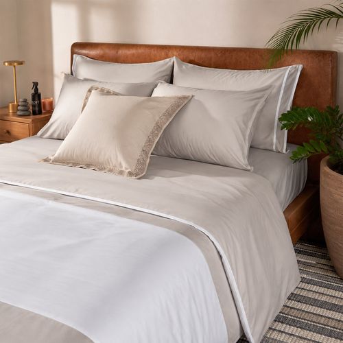 Cover Duvet 300 Hilos 100% Algodón Loft Costa Arena