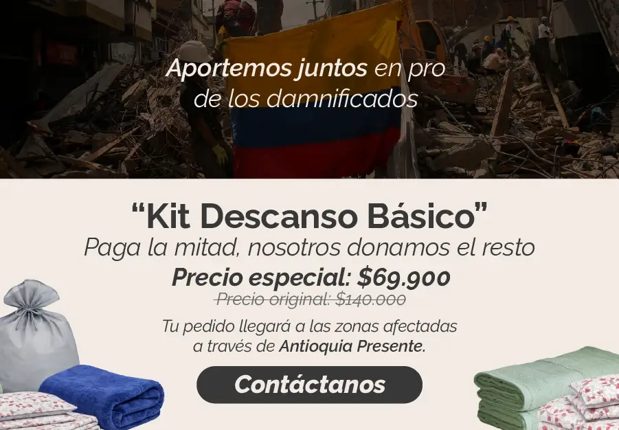 Kit Descanso Básico, ayudemonos juntos
